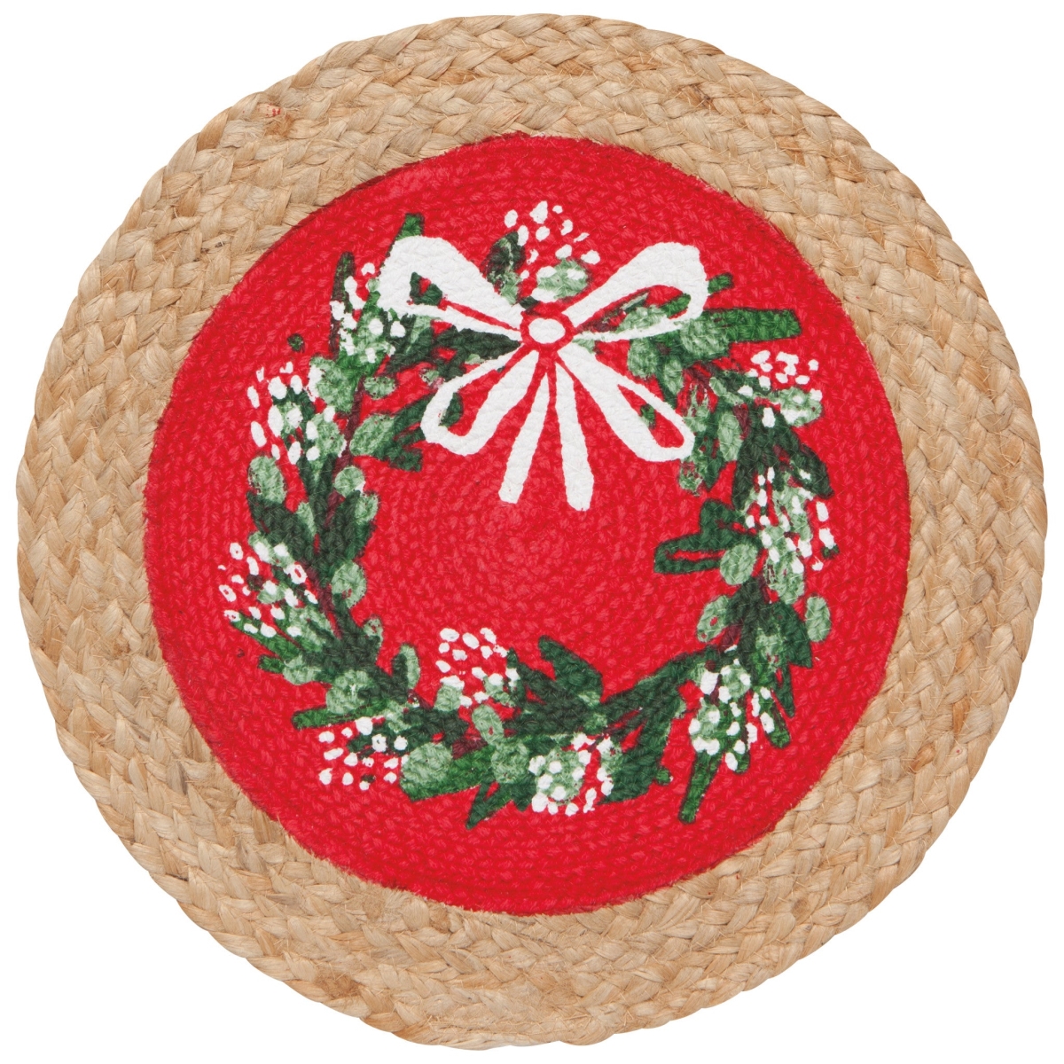Picture of Danica Brands NPM2354D 15 in. Wreaths Braided Placemat