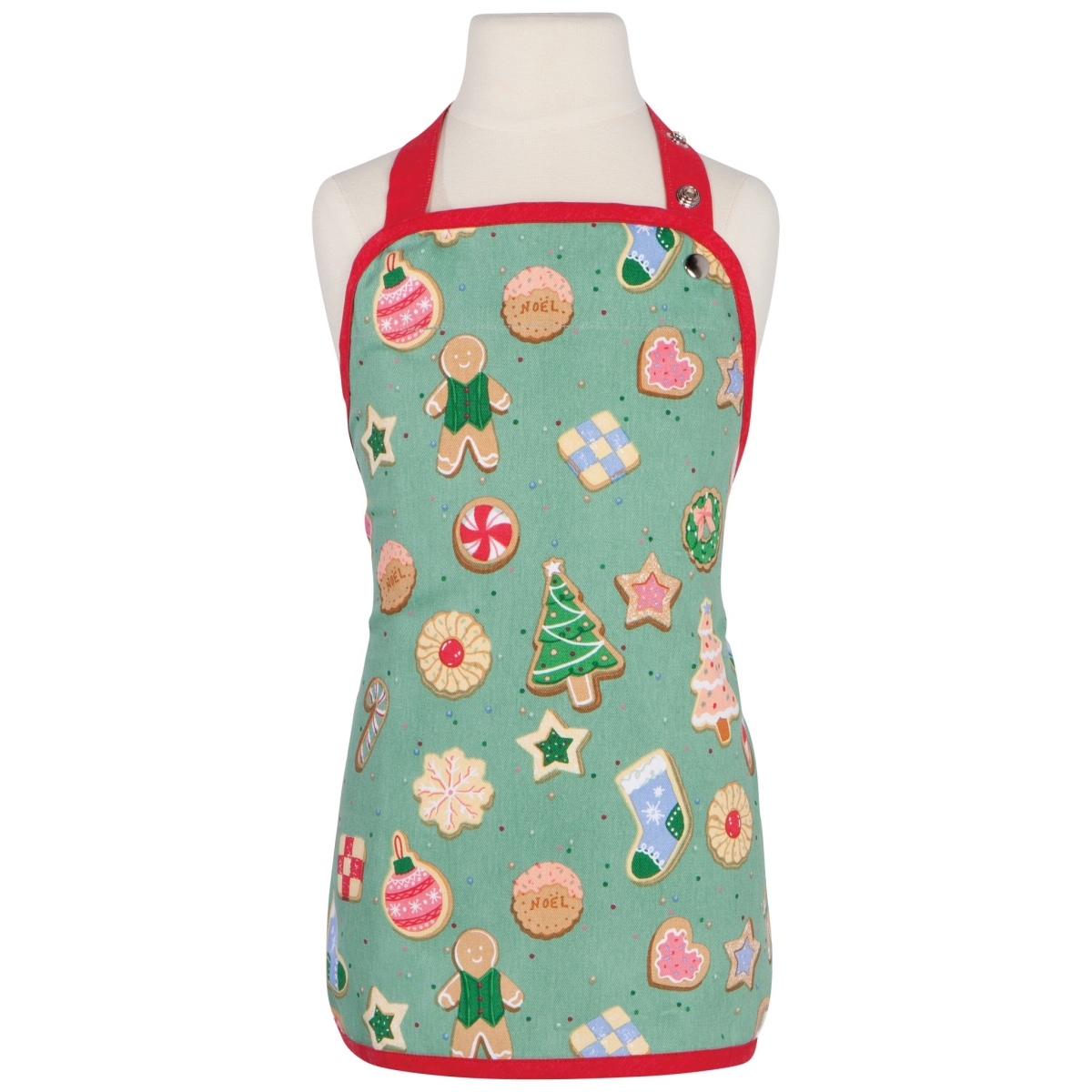 Picture of Danica Brands JKA2582D Cookie Exchange Kids Christmas Apron
