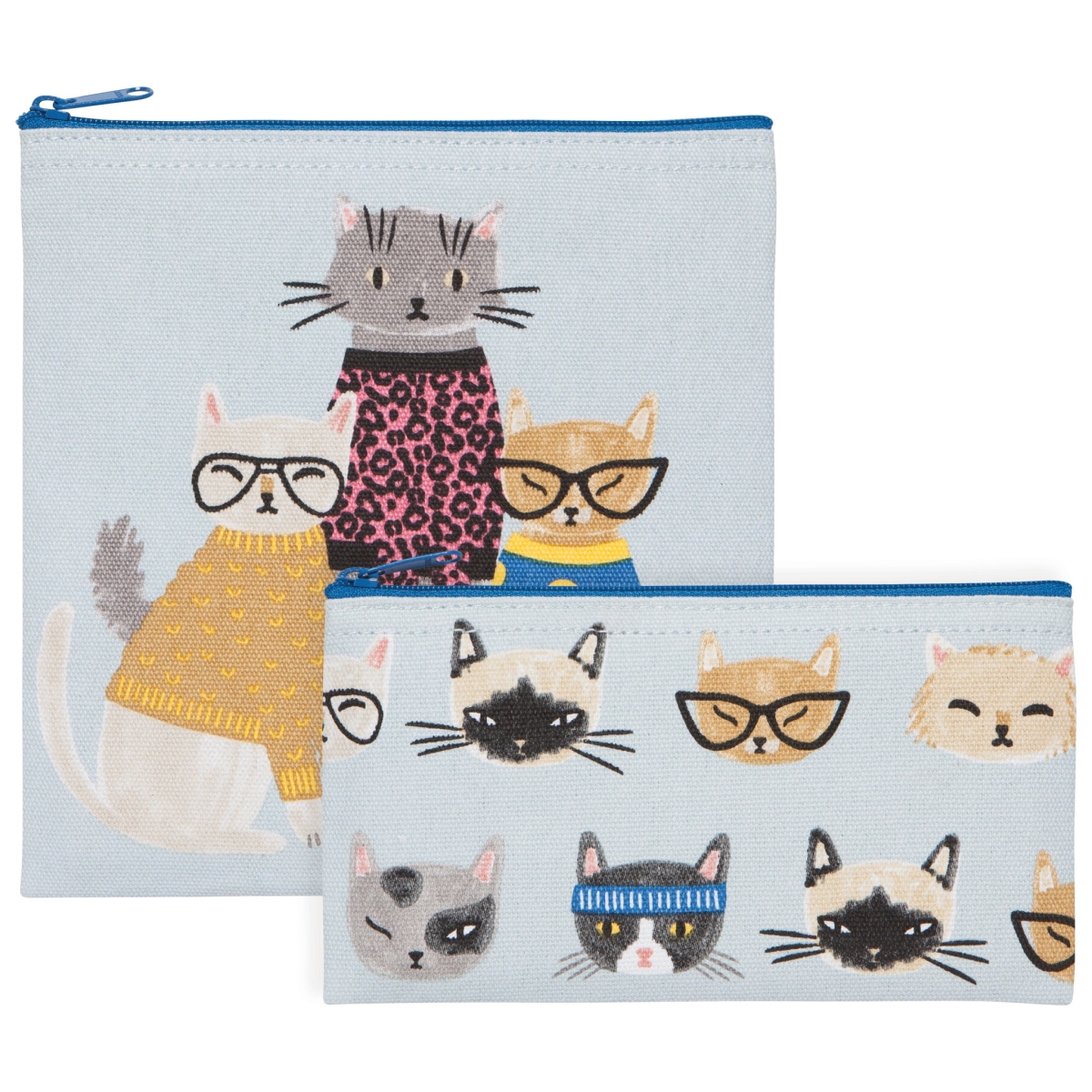 Picture of Danica Brands JLU2601D Feline Fine Snack Bags, Set of 2