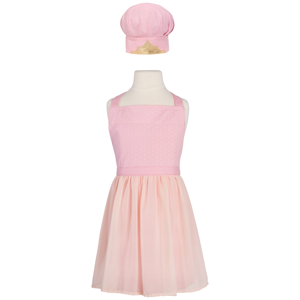 Picture of Danica Brands JKA2571D Ballerina Kids Apron & Hat Set