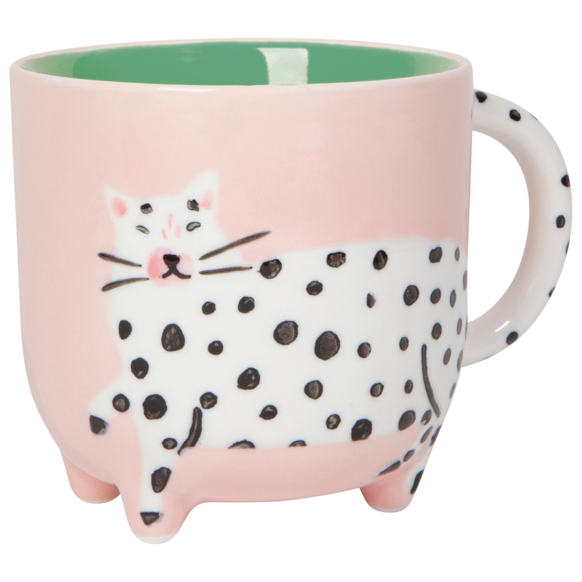 Picture of Danica Brands JMG2623D 15 oz Dotty Cat Critter Mug