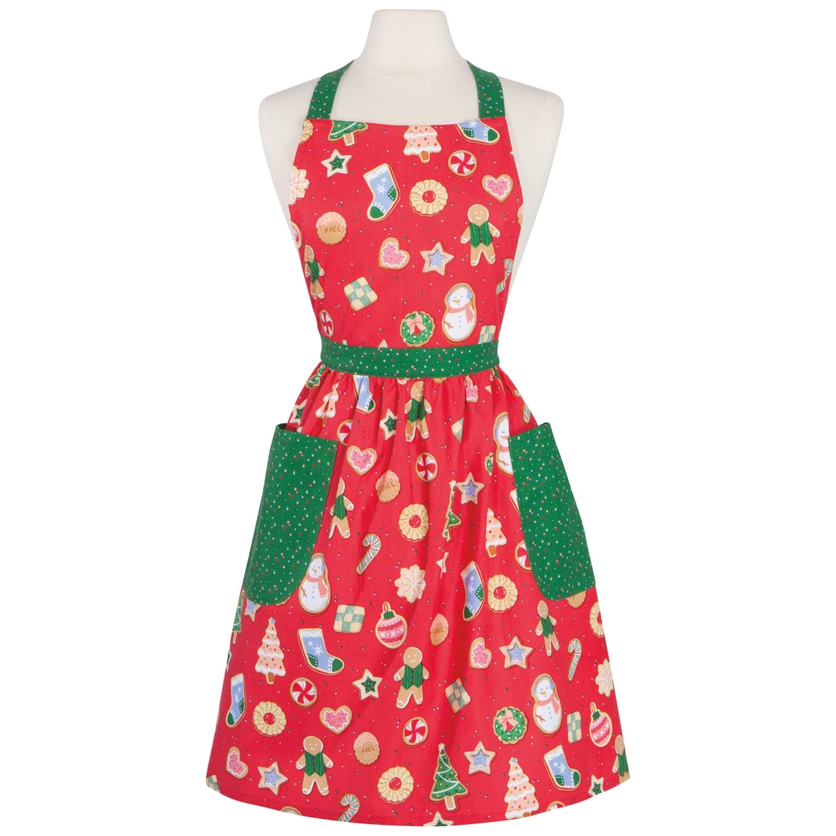 Picture of Danica Brands JAP2578D Cookie Exchange Maisie Christmas Apron