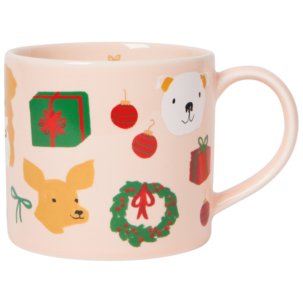 Picture of Danica Brands JMG2608D 14 oz Holiday Hounds Mug in a Box