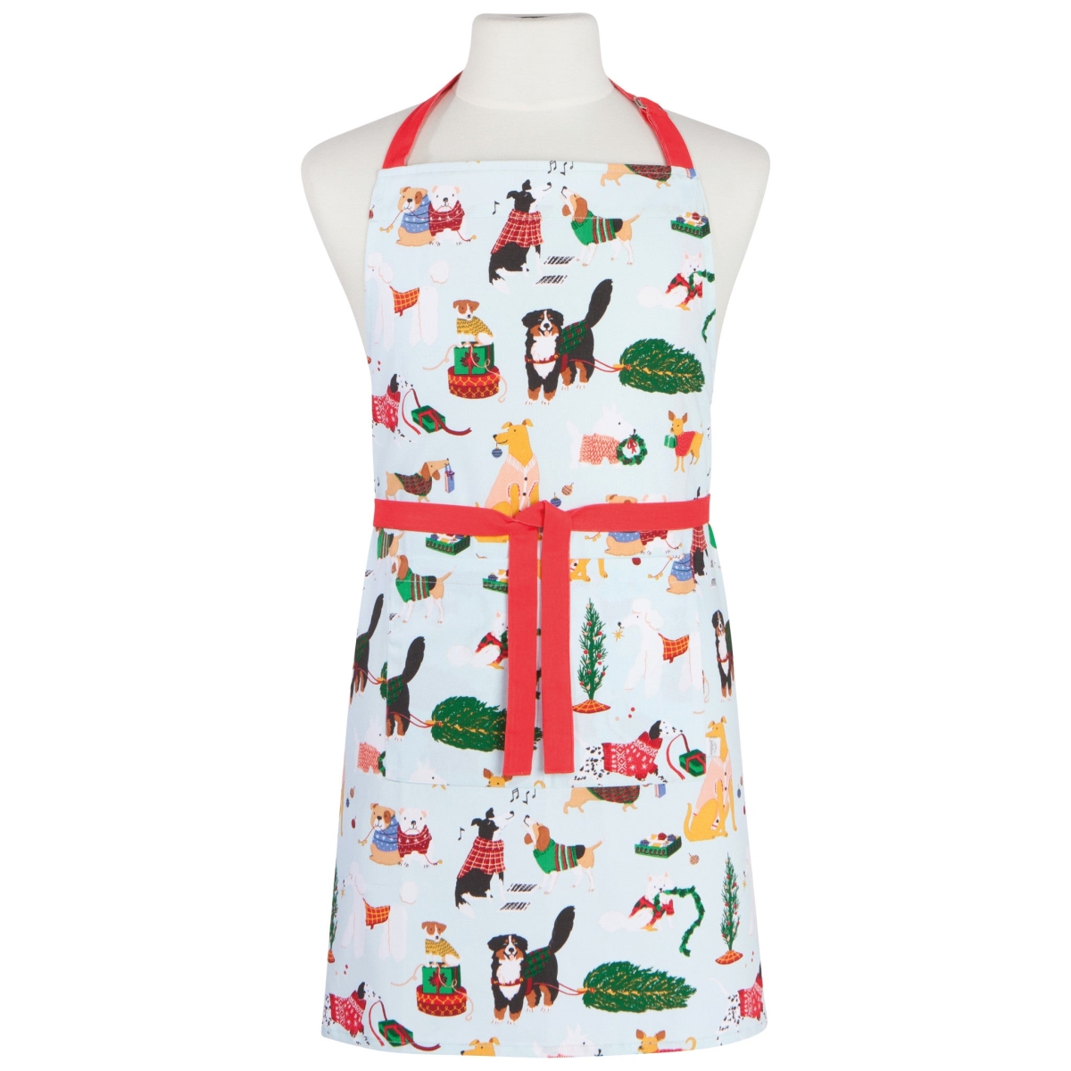 Picture of Danica Brands JAP2613D 28 x 32 in. Holiday Hounds Packaged Apron