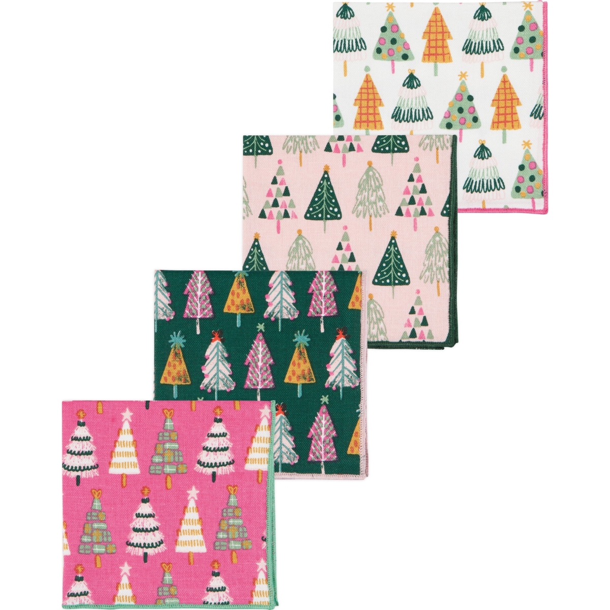 Picture of Danica Brands JNP2586D Glitzmas Cocktail Napkins, Set of 4