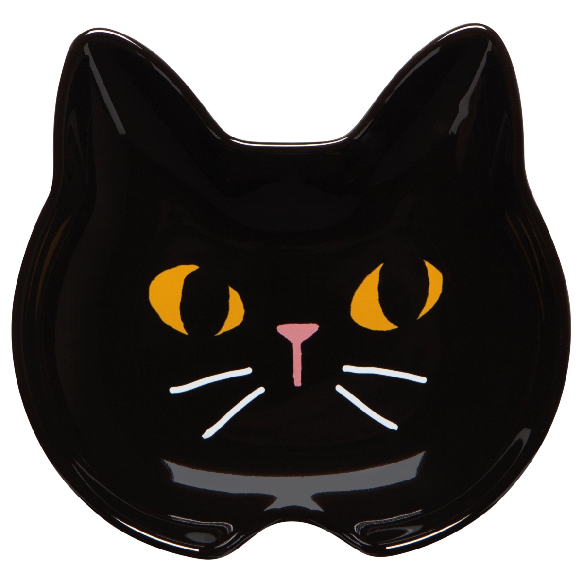 Picture of Danica Brands JTS2627D 5.25 x 5.5 in. Black Cat Spoon Rest