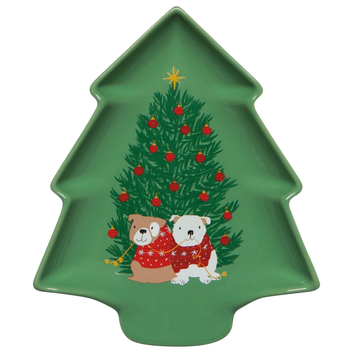 Picture of Danica Brands JTS2605D 5.5 x 6.75 in. Holiday Hounds Christmas Spoon Rest
