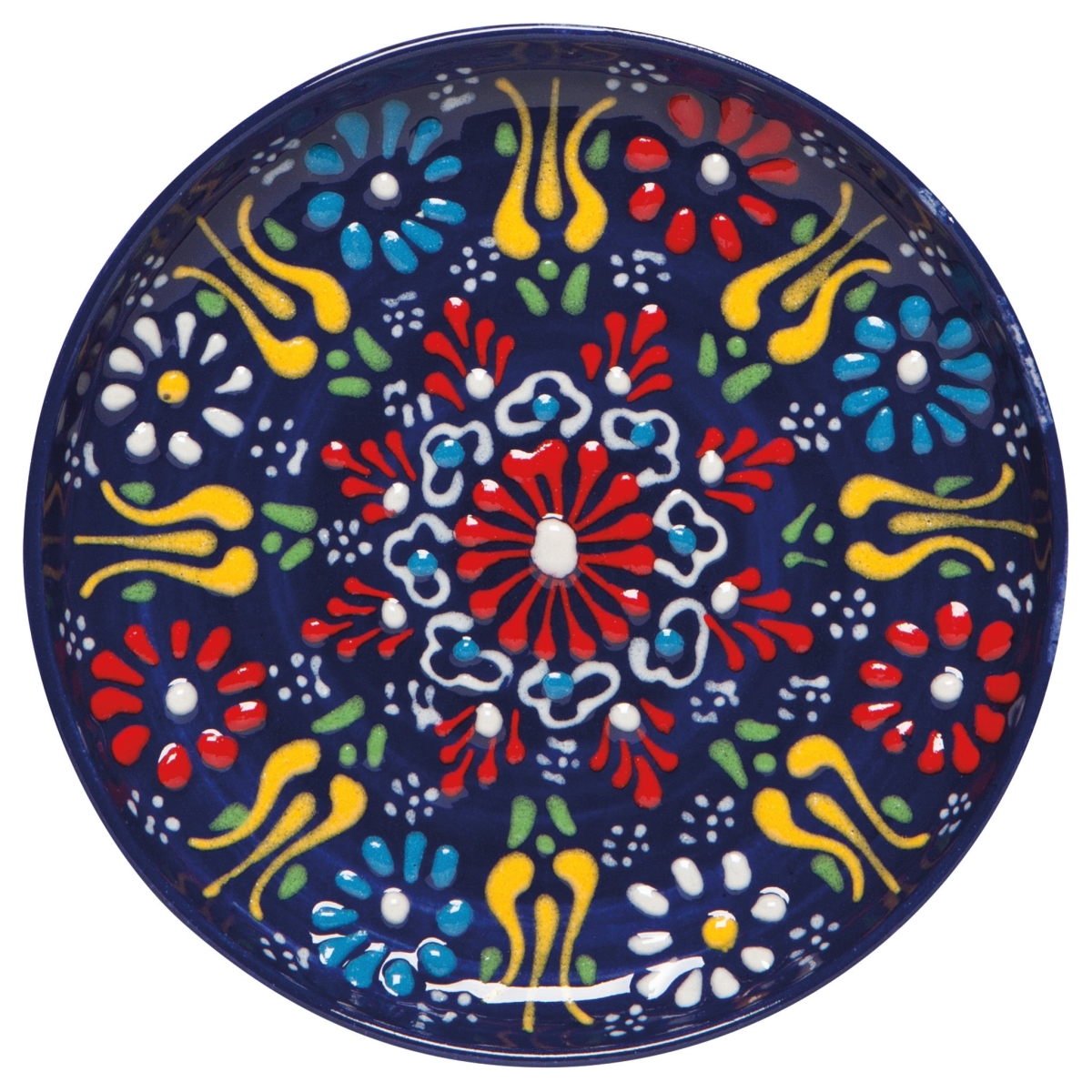 Picture of Danica Brands HBO2773D 4.75 in. Hand-Painted Turkish Dish - Evani Azure