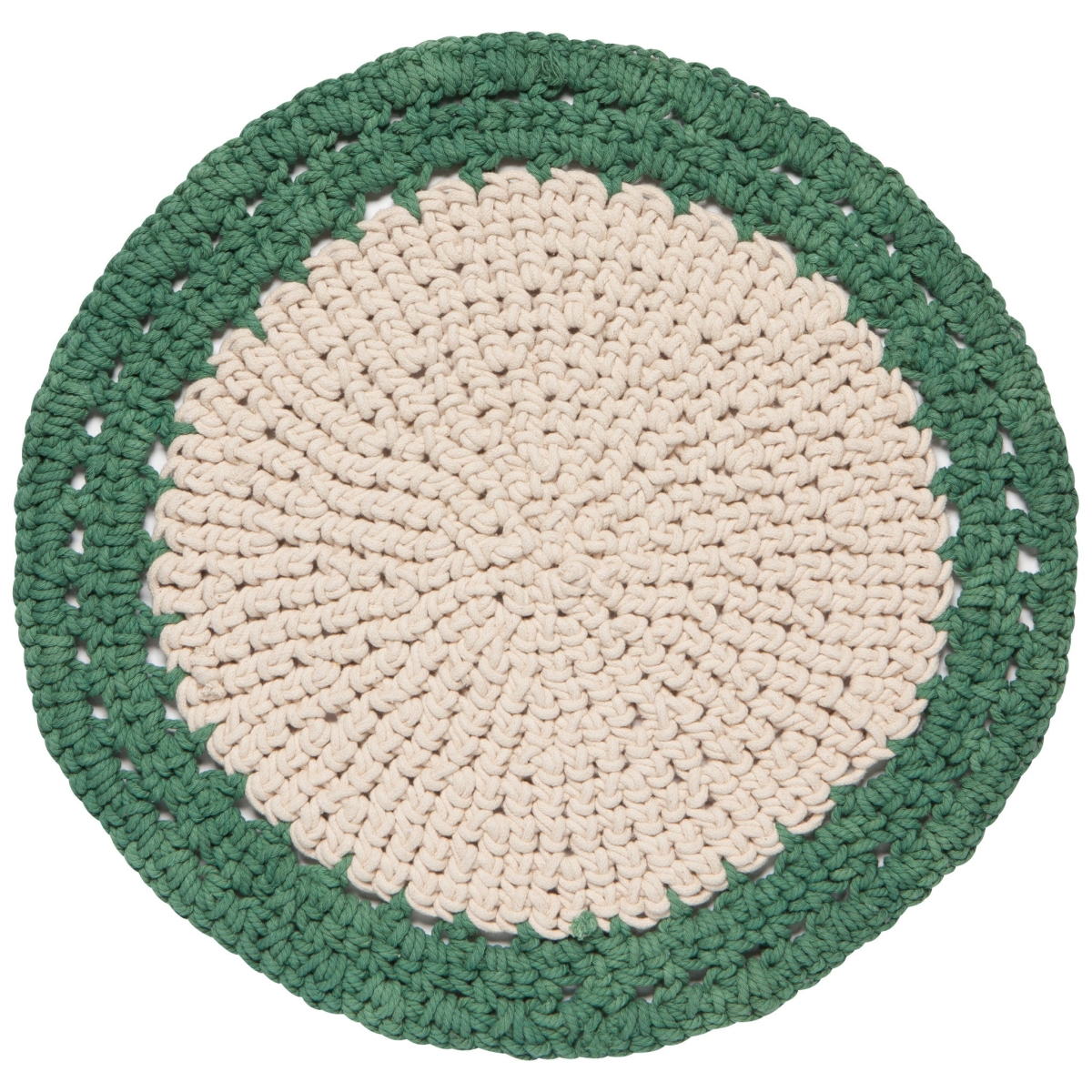 Picture of Danica Brands HPM2894D 15 in. Jade Aura Hand-Knotted Placemat