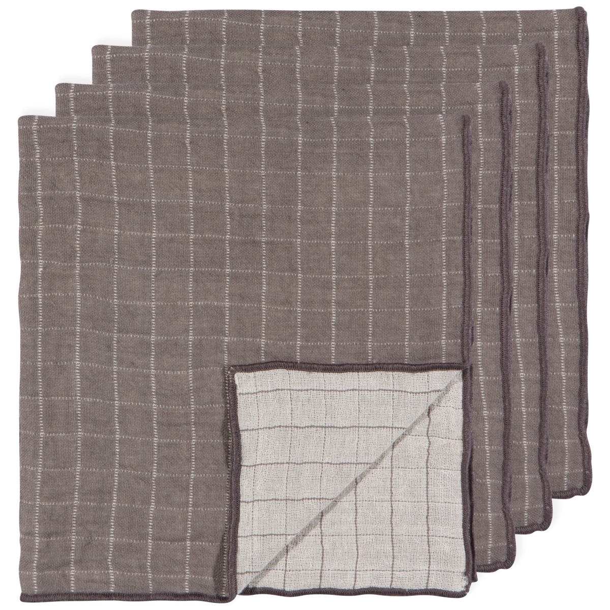 Picture of Danica Brands HNP2794D Shadow Double Weave Napkins, Set of 4