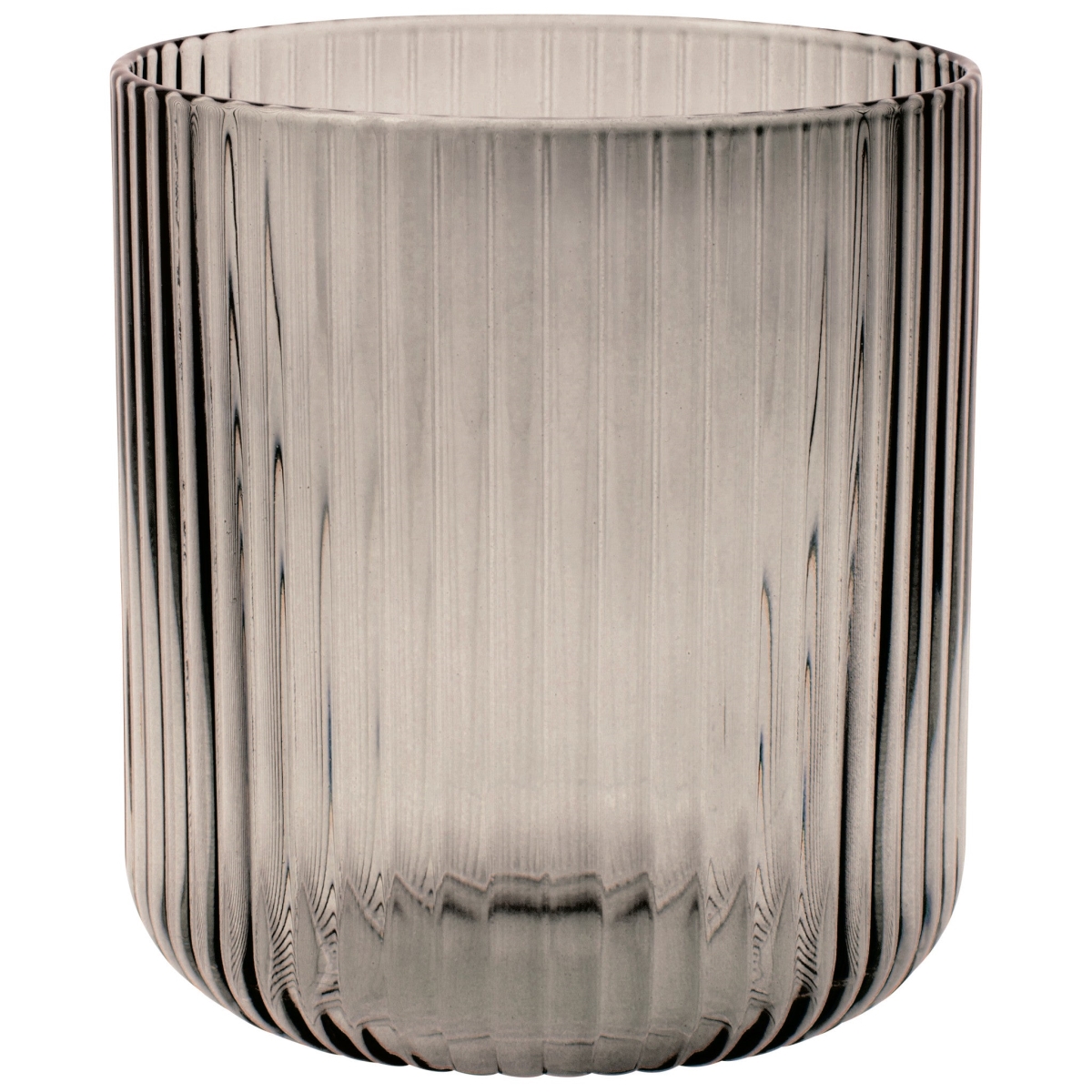 Picture of Danica Brands HGL2699D 12 oz Fluted Glass - Smoke