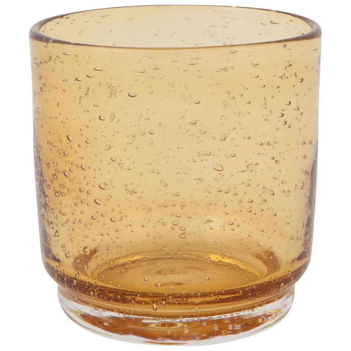 Picture of Danica Brands HGL2703D 12 oz Bubbled Glass - Amber