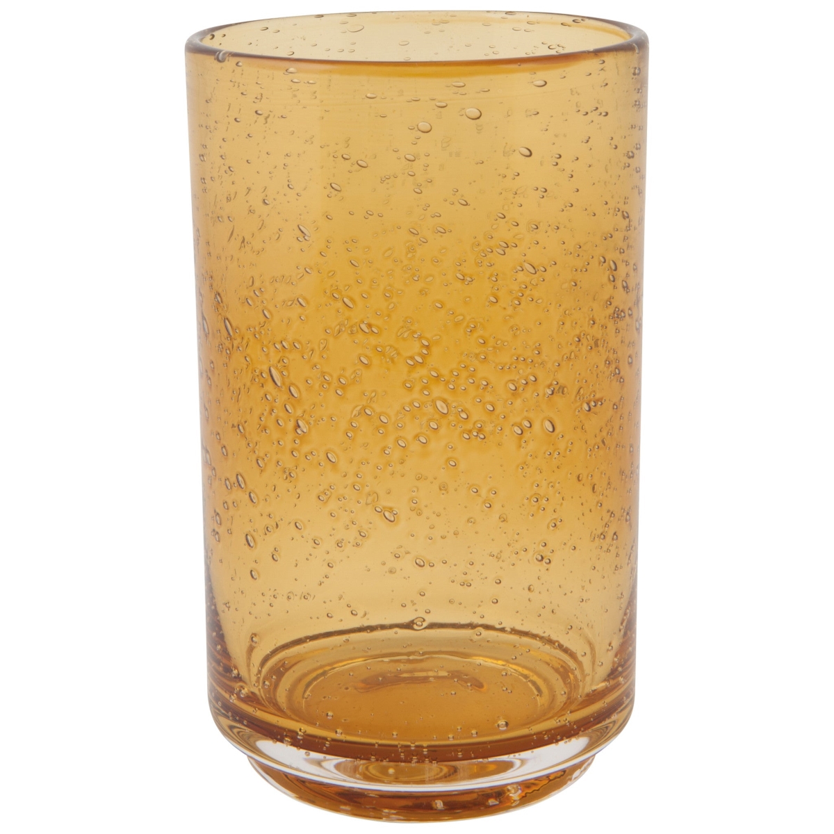 Picture of Danica Brands HGL2704D 17 oz Bubbled Glass - Amber