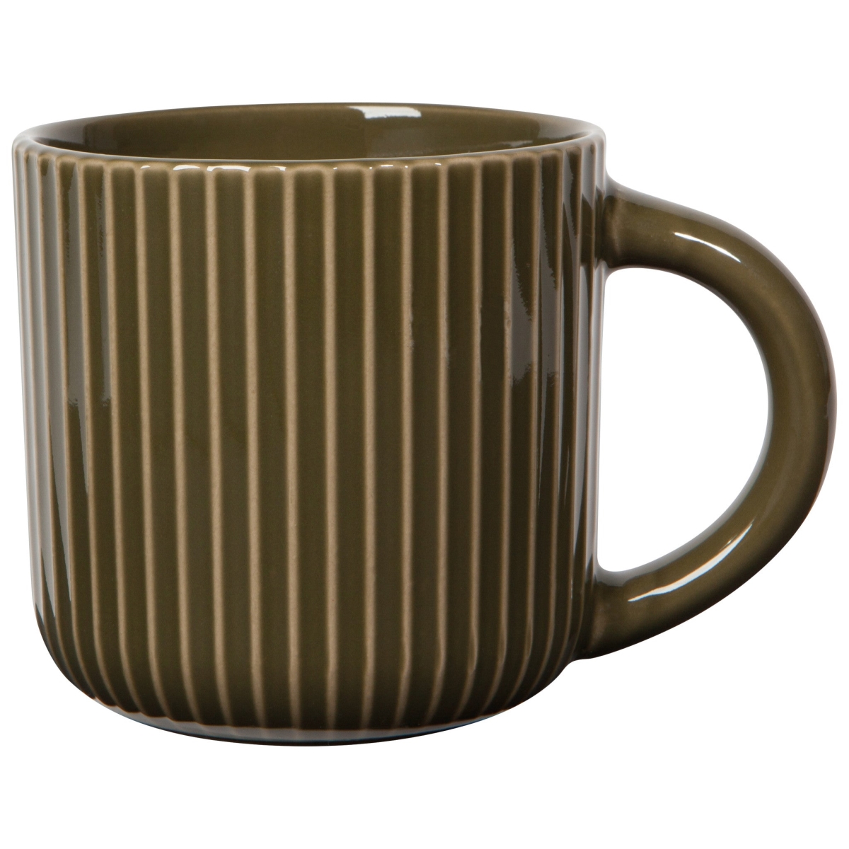 Picture of Danica Brands HMG2885D 22 oz Fluted Mug - Olive Branch