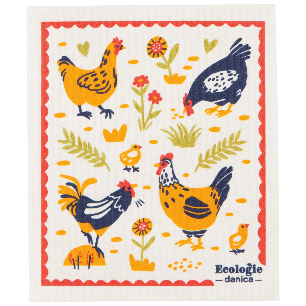 Picture of Danica Brands ESW3312D 6.5 x 8 in. Free Range Swedish Dishcloth