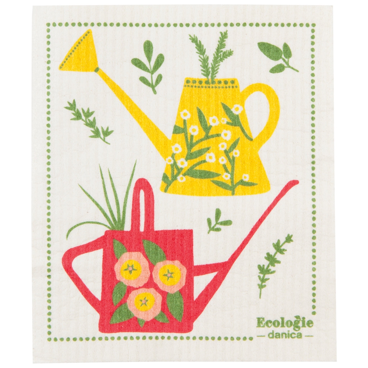 Picture of Danica Brands ESW3315D 6.5 x 8 in. Watering Cans Swedish Dishcloth
