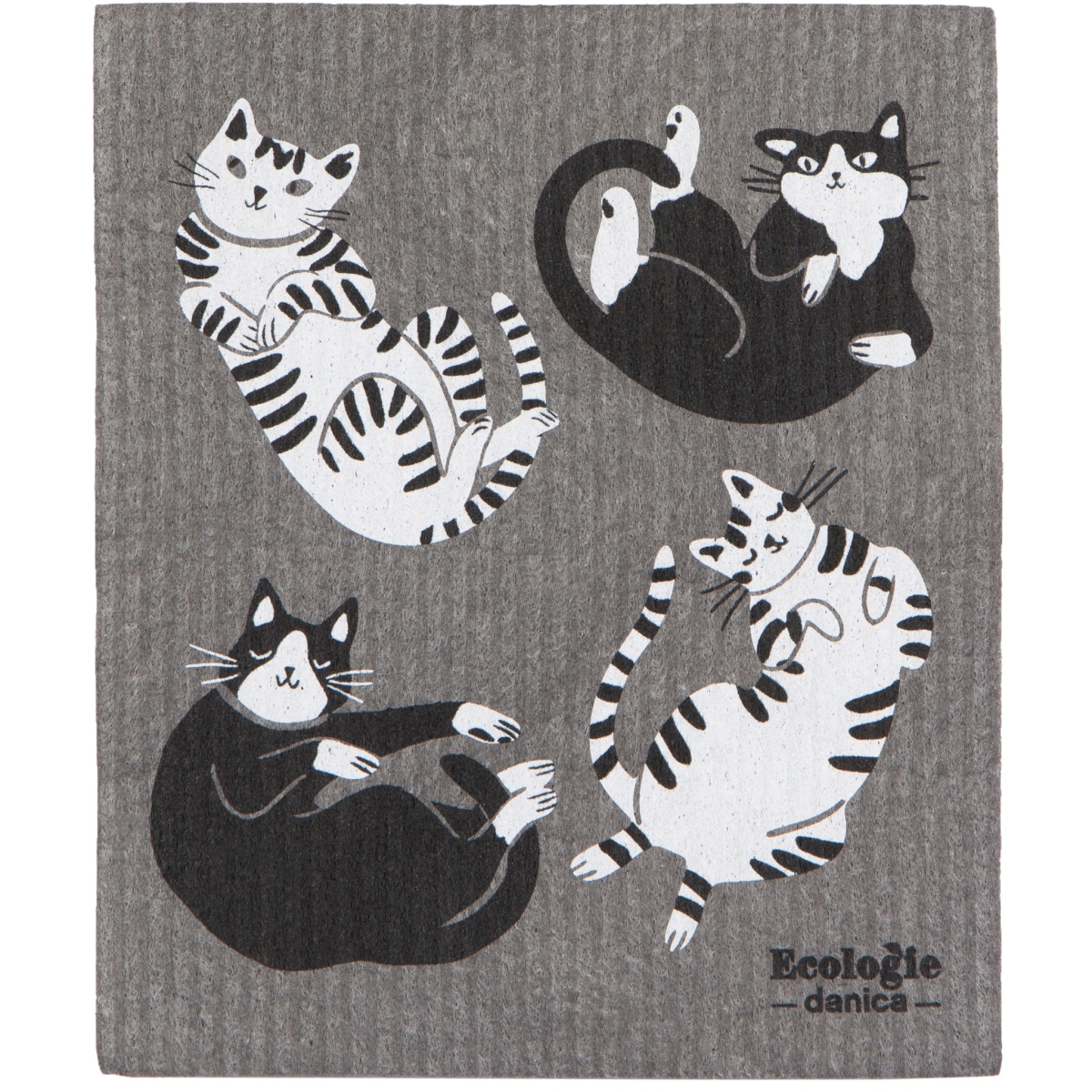 Picture of Danica Brands ESW3324D 6.5 x 8 in. Meow & Furever Swedish Dishcloth