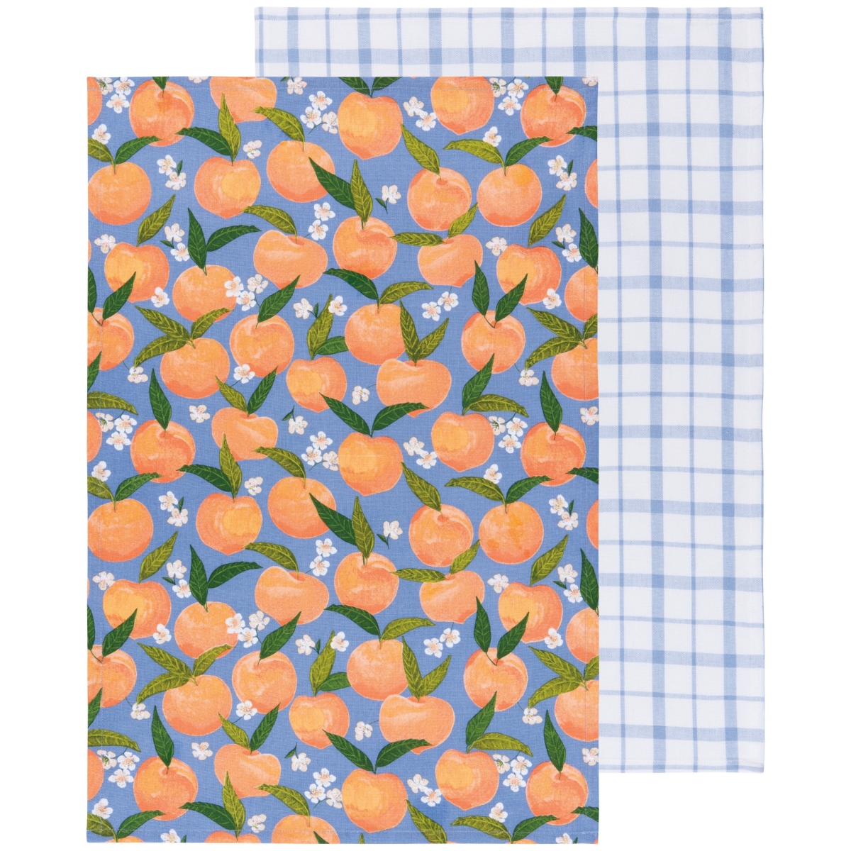 Picture of Danica Brands NKT3060D 18 x 28 in. Peaches Dishtowels, Set of 2
