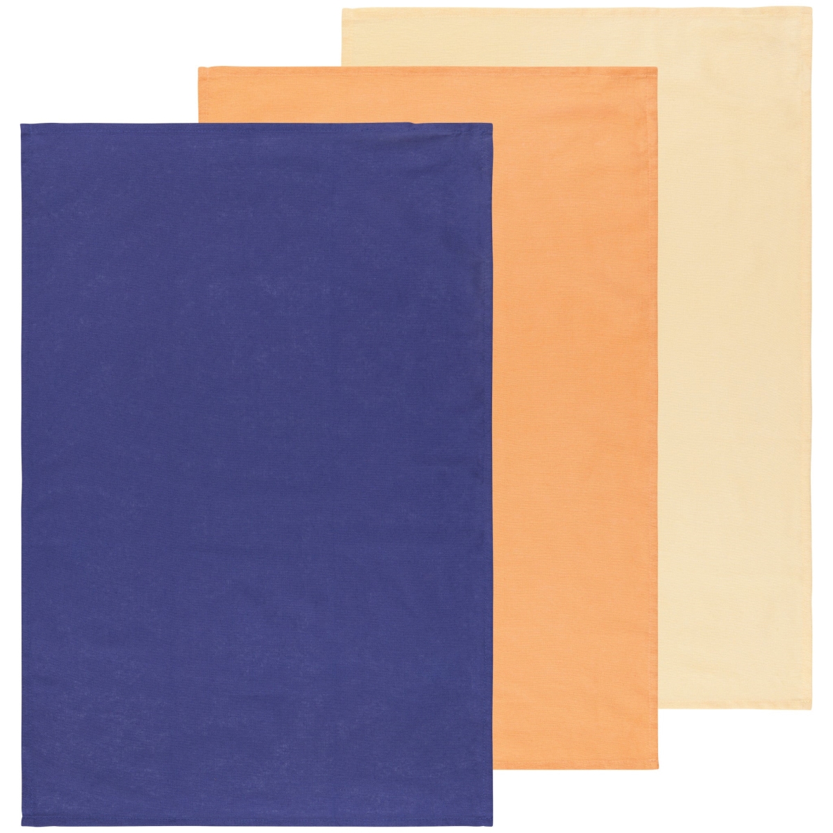 Picture of Danica Brands NKT3094D Dusk Apricot Sunray Floursack Dishtowels, Set of 3