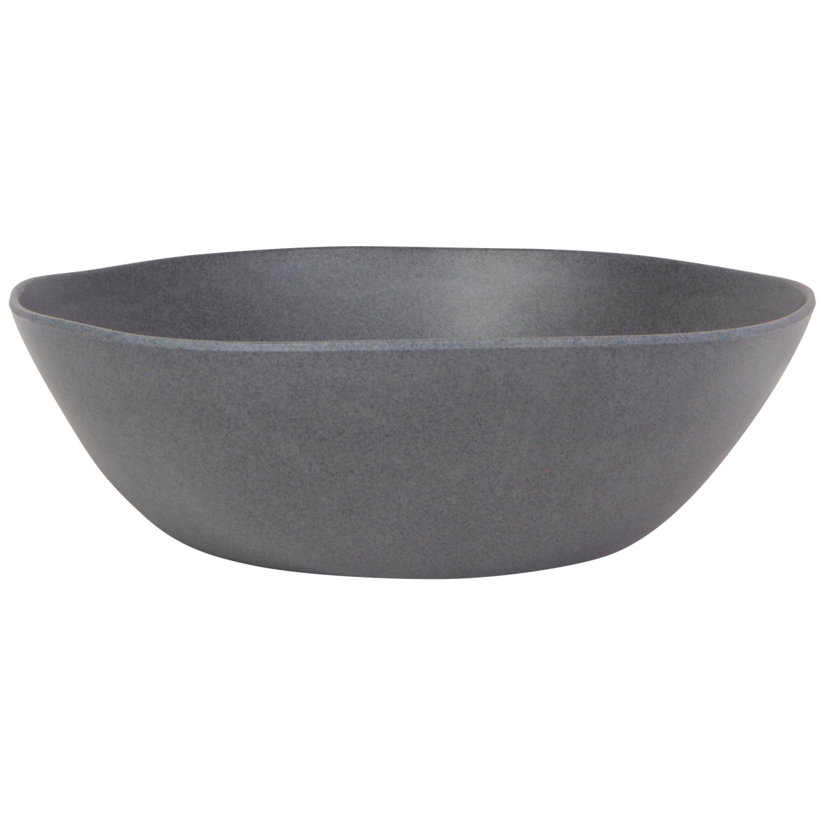 Picture of Danica Brands NSV3384D 131 oz Fresco Melamine Serving Bowl - Graphite