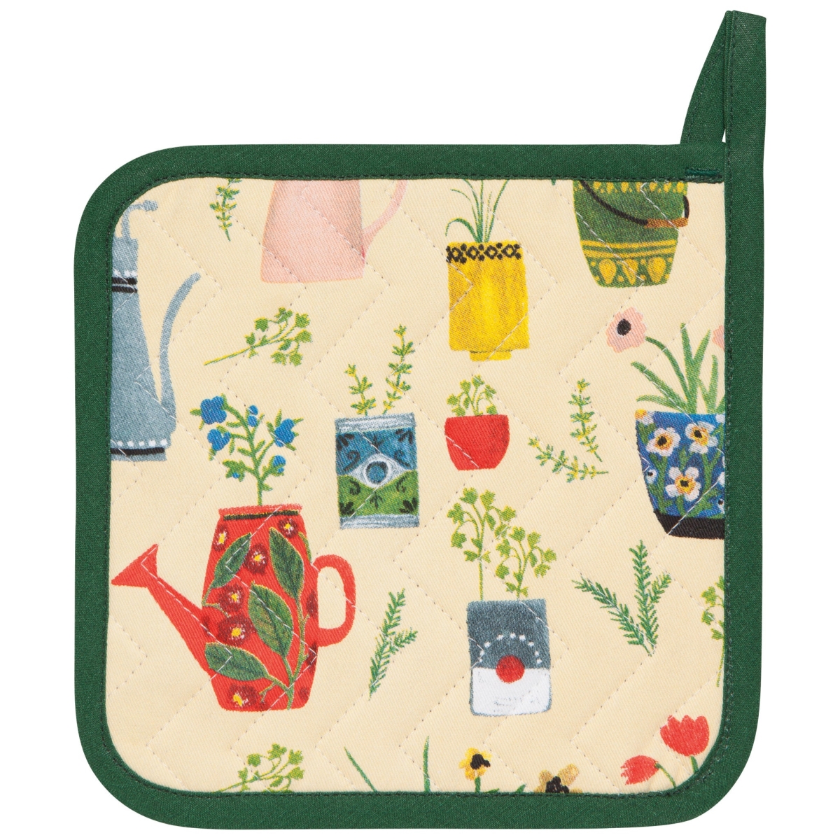 Picture of Danica Brands NPH3053D 8 x 8 in. Watering Cans Potholder