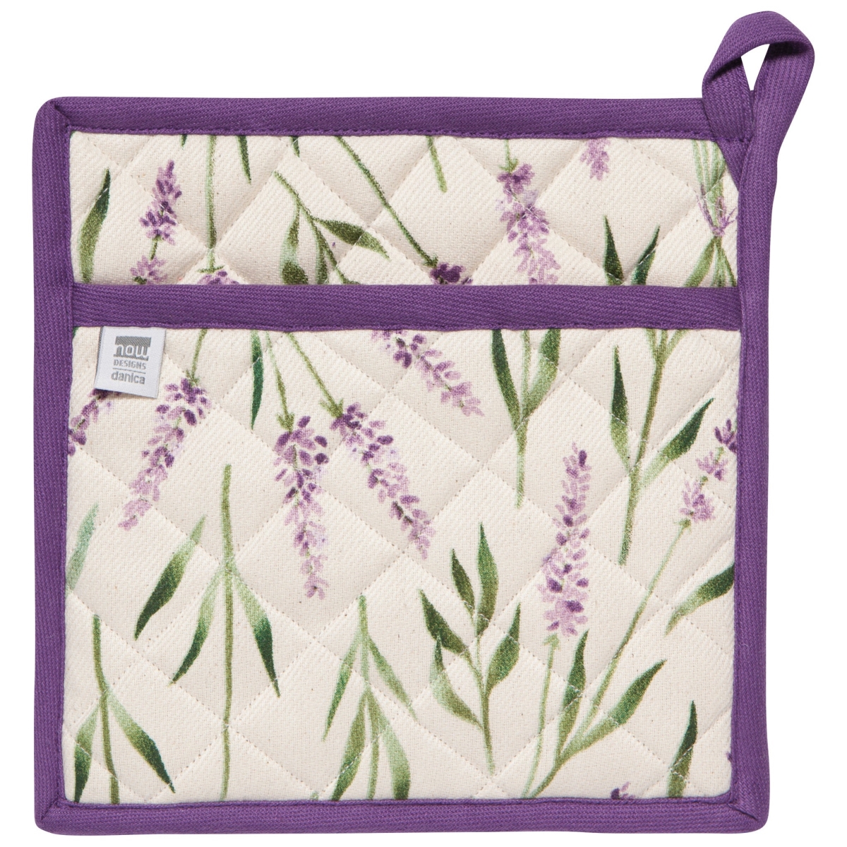 Picture of Danica Brands NPH3015D 8 x 8 in. Lavender Pocket Potholder