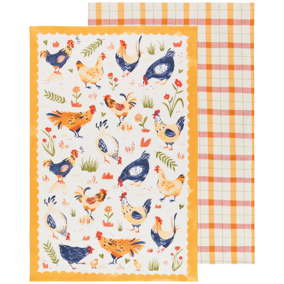 Picture of Danica Brands NKT3065D Free Range Dishtowels, Set of 2