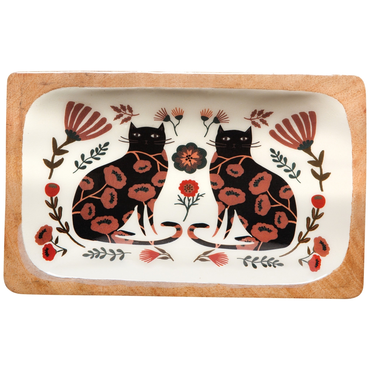 Picture of Danica Brands DTT3249D 8 x 5 x 1.5 in. Catbloom Catch-All Tray
