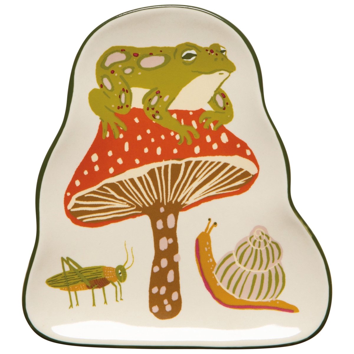 Picture of Danica Brands DTT3225D 3.875 x 4.25 in. Gardenland Trinket Tray