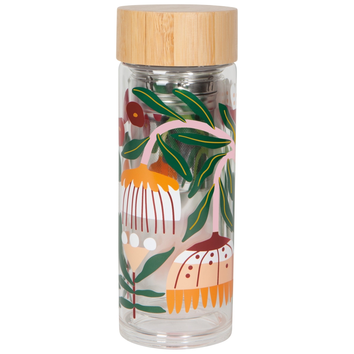 Picture of Danica Brands DWB3199D 2.5 x 7.5 in. Venus Glass Tea Infuser Bottle