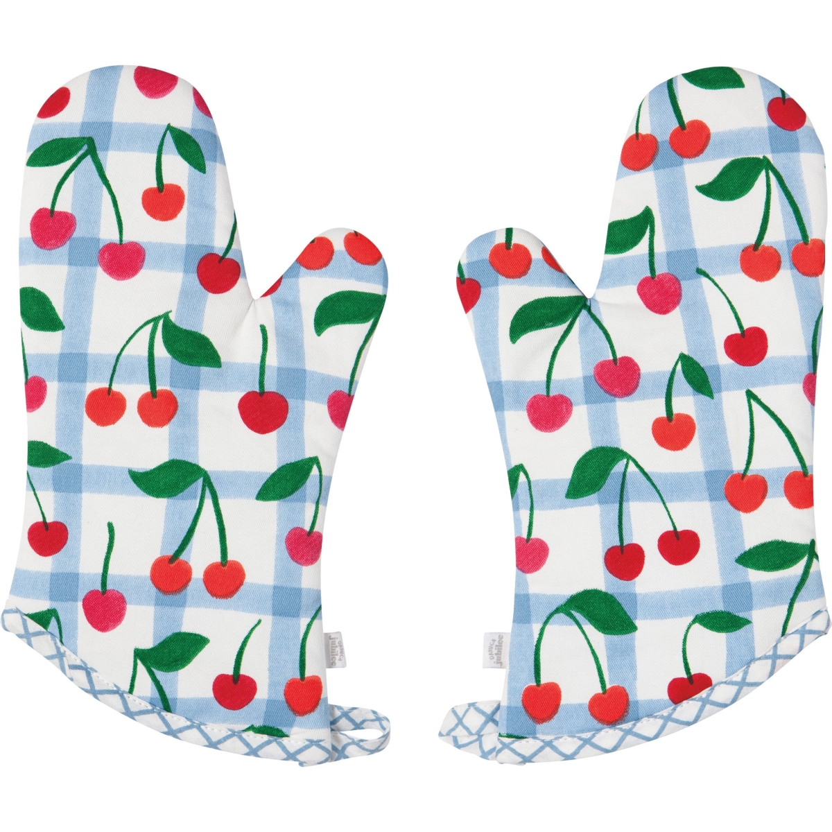 Picture of Danica Brands JOM3143D Very Cherry Oven Mitts, Set of 2