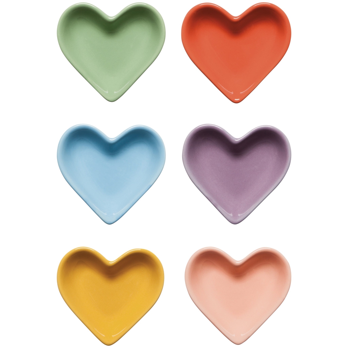 Picture of Danica Brands JBO3157D 2 oz Color Parade Pinch Bowls - Assorted Color, Set of 6