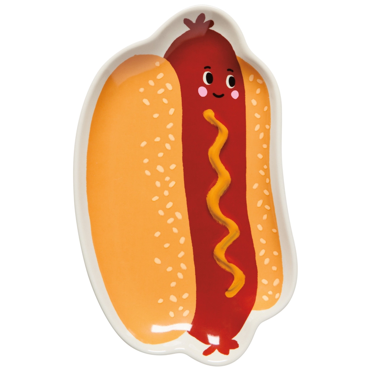 Picture of Danica Brands JSV3159D 4.5 x 6.75 in. Hot Dog Shaped Dish