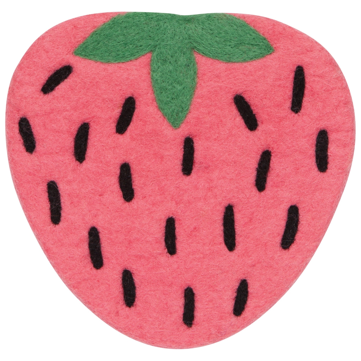 Picture of Danica Brands JTS3163D 8 x 7.75 in. Berry Sweet Felt Wool Trivet