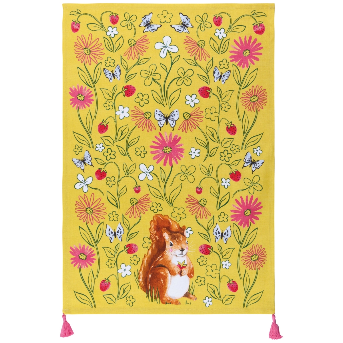 Picture of Danica Brands JKT3299D 18 x 28 in. Mr. Squirrel Dishtowel