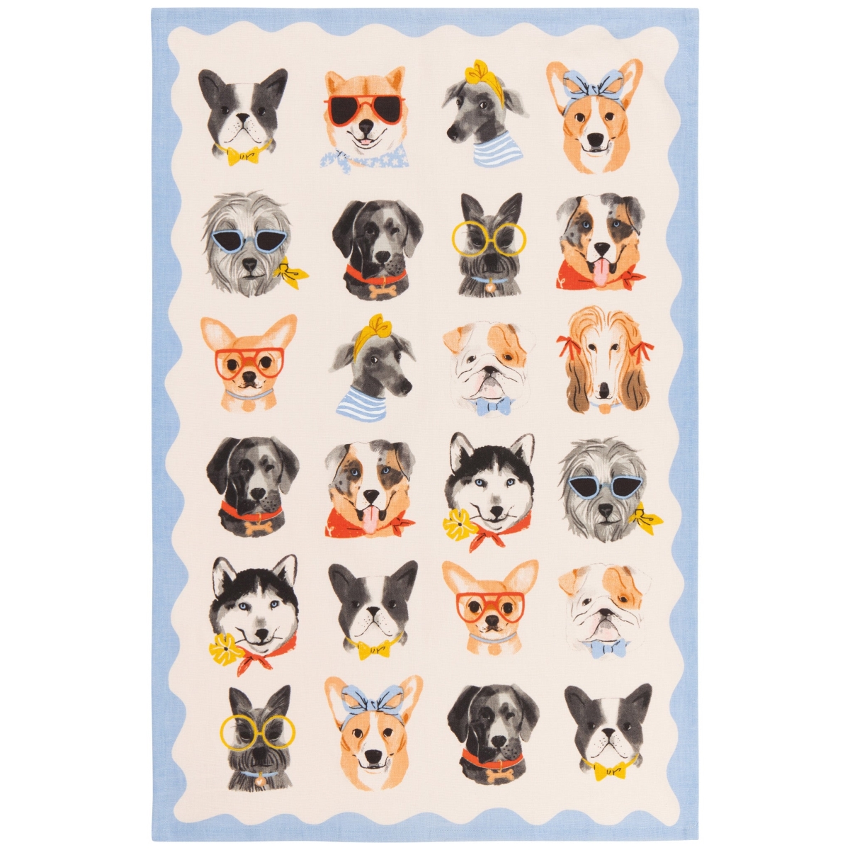 Picture of Danica Brands JKT3177D 18 x 28 in. Uptown Dogs Dishtowel