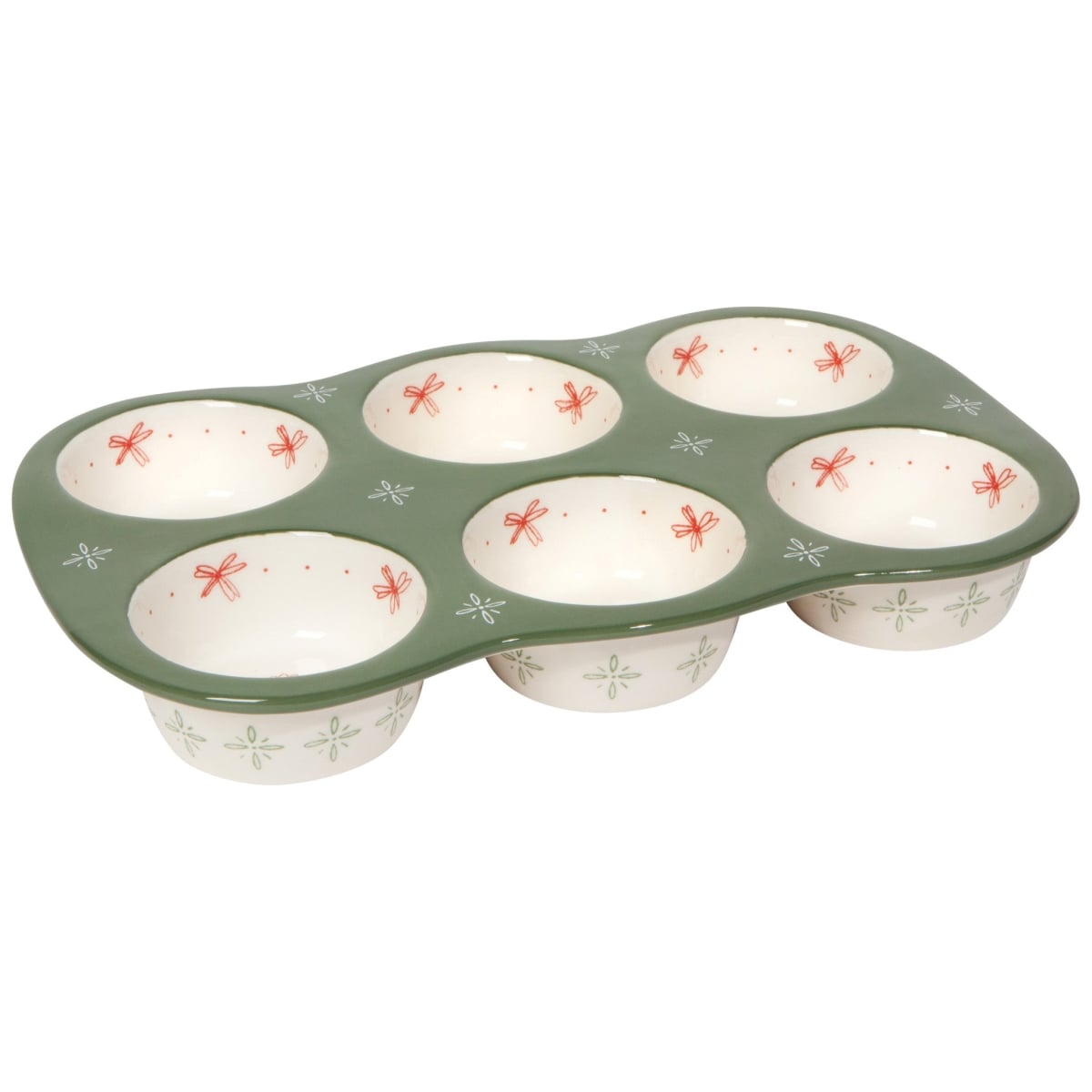 Picture of Danica Brands HBW3288D 4 oz Camellia Sto are Muffin Pan