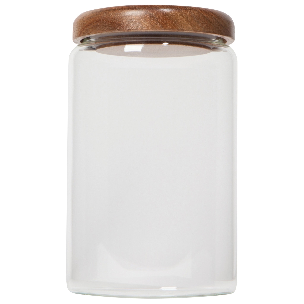 Picture of Danica Brands HSS3401D 32 oz Glass Jar with Acacia Wood Lid