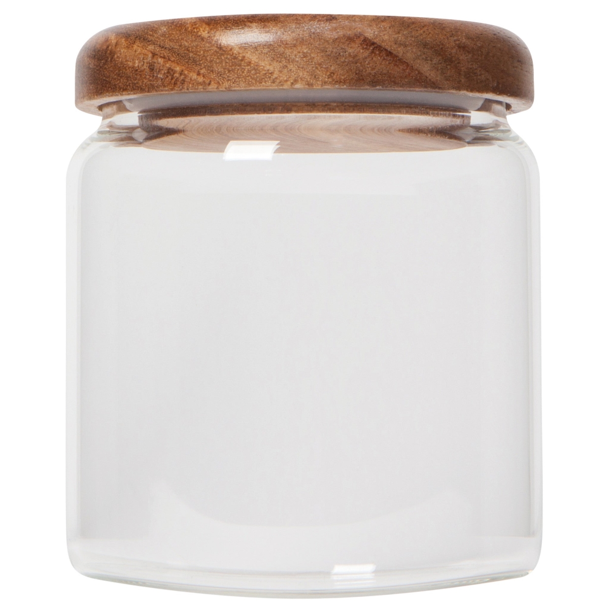 Picture of Danica Brands HSS3400D 20 oz Glass Jar with Acacia Wood Lid