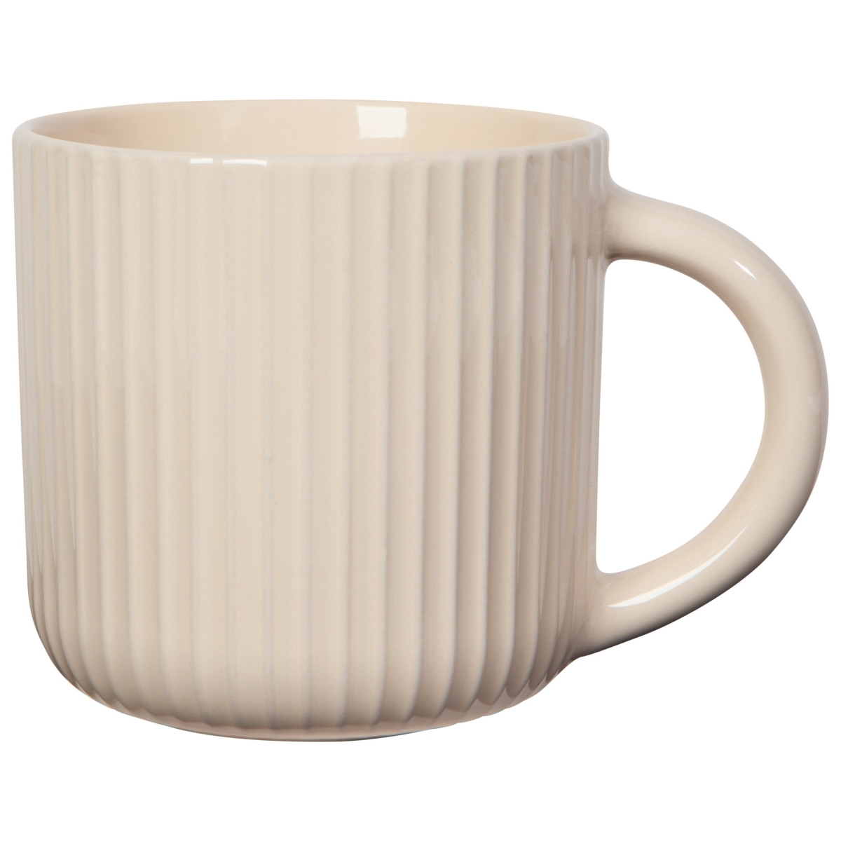 Picture of Danica Brands HMG2946D 22 oz Fluted Mug - Ecru