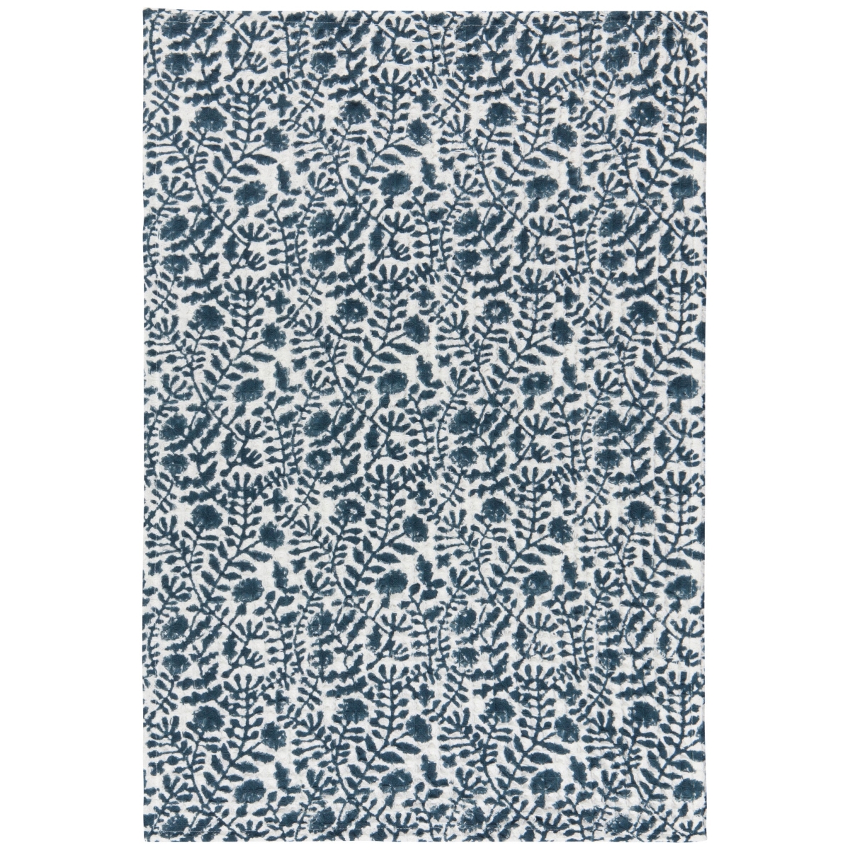 Picture of Danica Brands HKT2949D 18 x 28 in. Jasmine Block Print Waffle Dishtowel