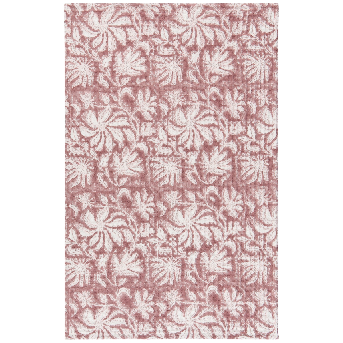 Picture of Danica Brands HKT2950D 18 x 28 in. Paradise Block Print Waffle Dishtowel