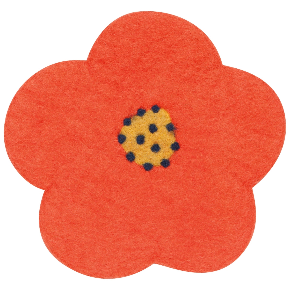 Picture of Danica Brands JTS3437D 8 x 7.75 in. Poppy Felt Wool Trivet
