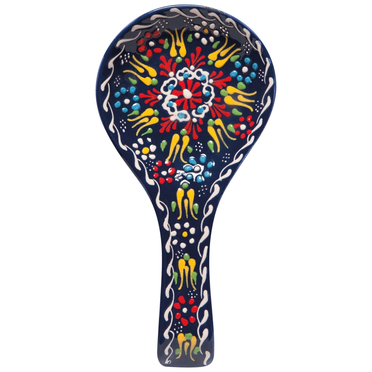 Picture of Danica Brands HTS3524D 4.25 x 8.75 in. Hand-Painted Turkish Spoon Rest