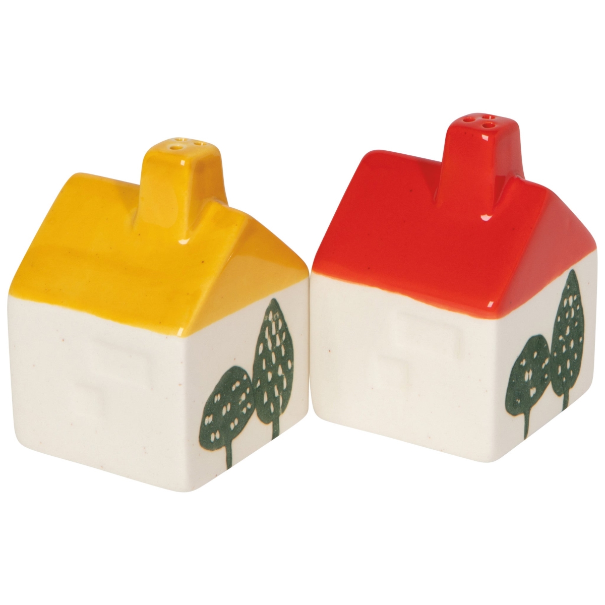 Picture of Danica Brands JSP3528D 1.75 x 1.75 x 2.75 in. Houses Salt & Pepper Shakers