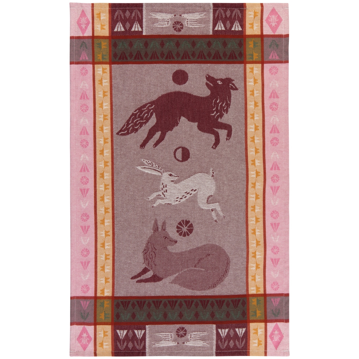 Picture of Danica Brands DKT3729D 18 x 28 in. Folktale Jacquard Dishtowel