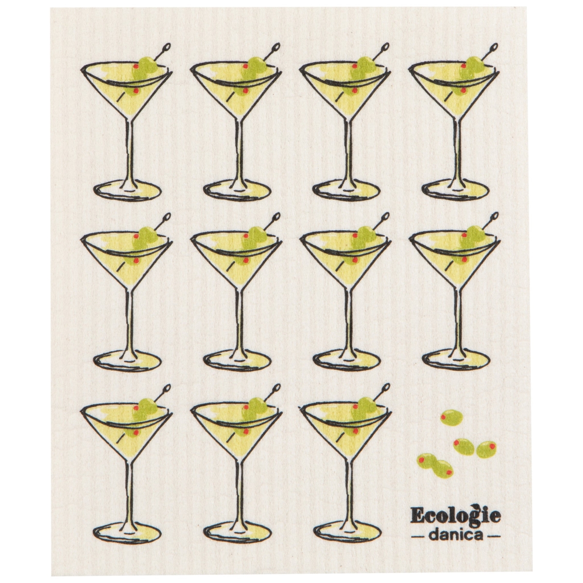 Picture of Danica Brands ESW3644D 6.5 x 8 in. Martini Swedish Dishcloth