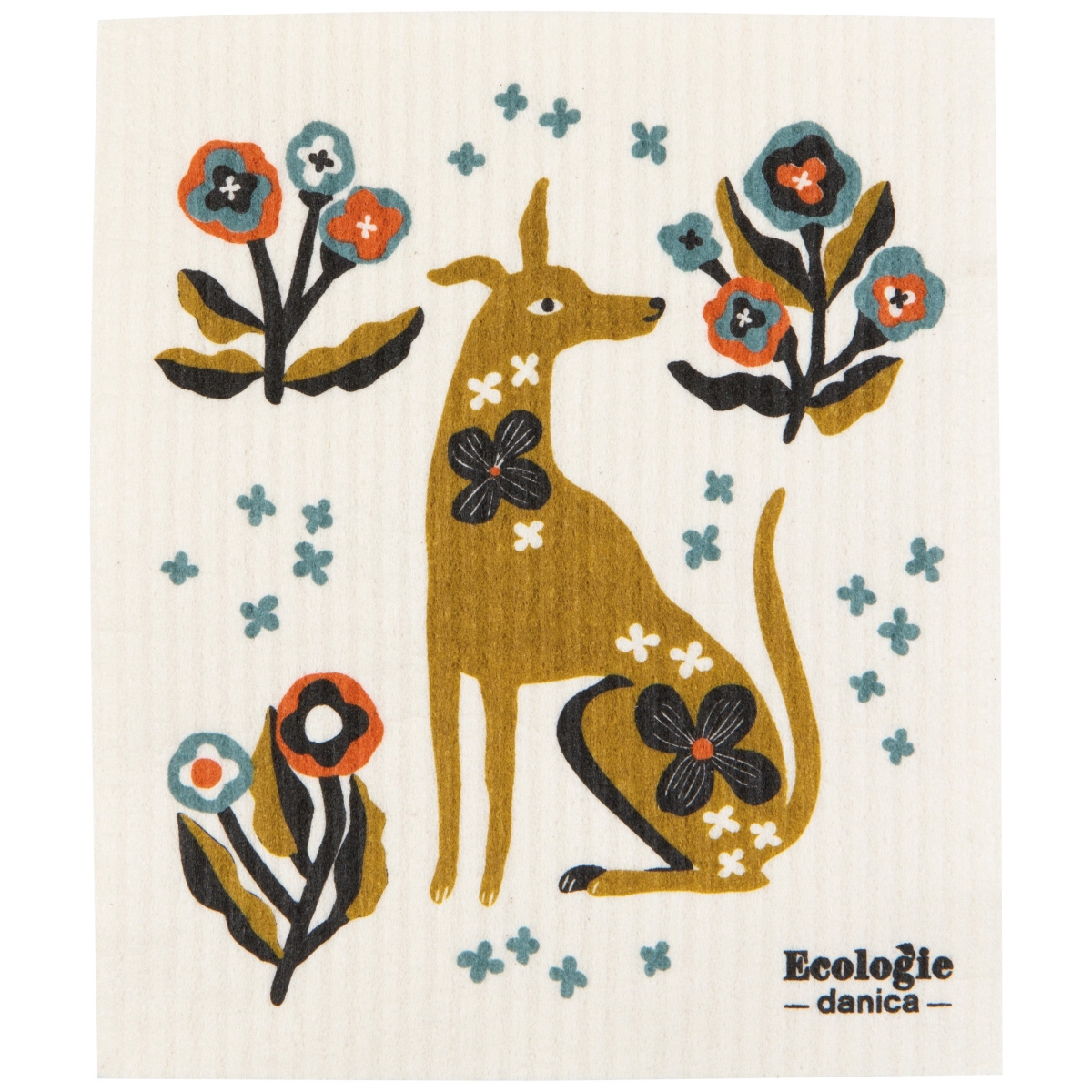 Picture of Danica Brands ESW3746D 6.5 x 8 in. Dogwood Swedish Dishcloth