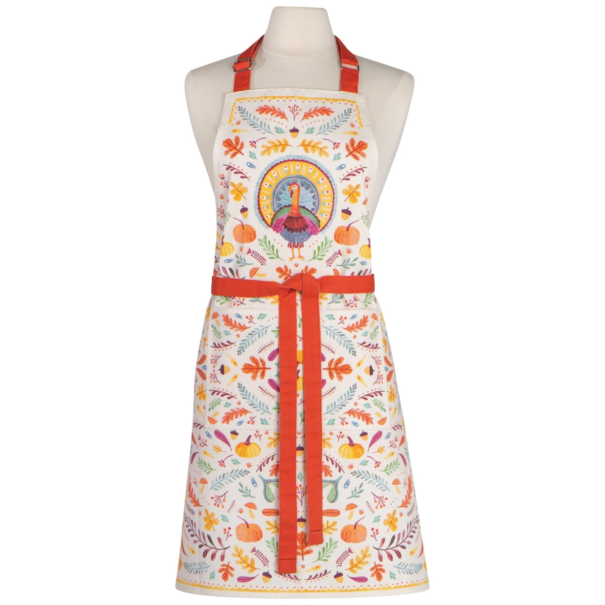 Picture of Danica Brands NAP3572D 28 x 32 in. Autumn Plenty Thanksgiving Chef Apron