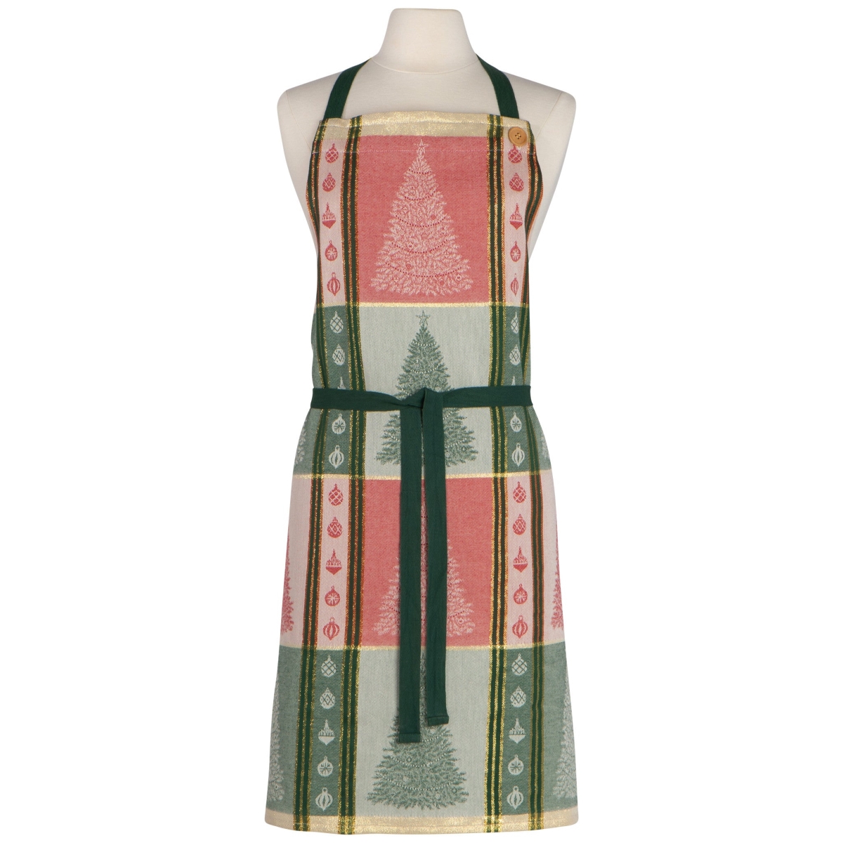 Picture of Danica Brands NAP3588D 28 x 32 in. Festive Fir Jacquard Christmas Apron